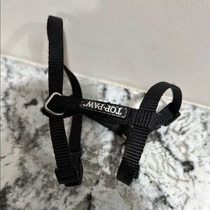 Top Paw Black Dog Harness